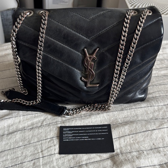 Yves Saint Laurent Handbags - Yves Saint Laurent Black Shoulder Bag